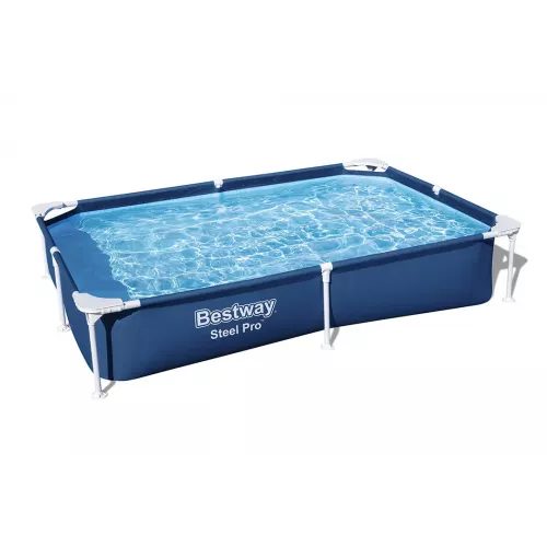 Бассейн каркасный 221x150x58 см без фильтра-насоса BESTWAY 56401